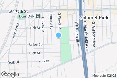 Map image of the property - 12842 Wood St