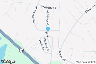 Map image of the property - 4621 Aldersbrook Dr