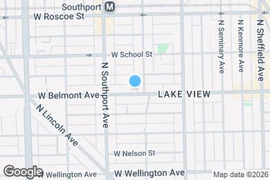 Map image of the property - 1316 W Belmont Ave