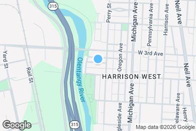 Map image of the property - 553 Bradley St
