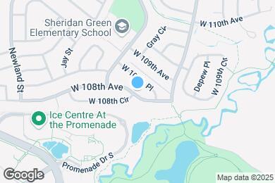 Map image of the property - 5841 W 108th Ave
