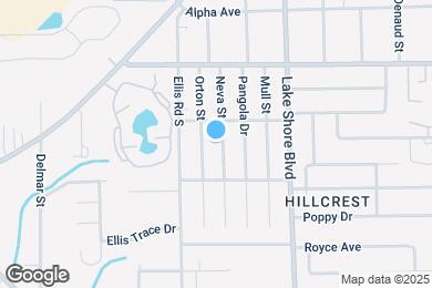 Map image of the property - 1260 Neva St