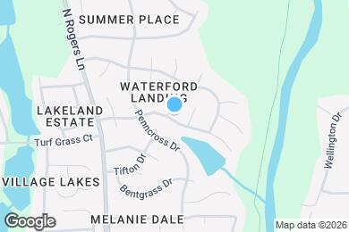 Map image of the property - 5601 Brookshadow Dr