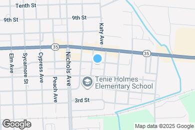 Map image of the property - 3316 6th St