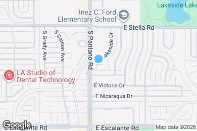 Map image of the property - 3410 S Lakeside Pl