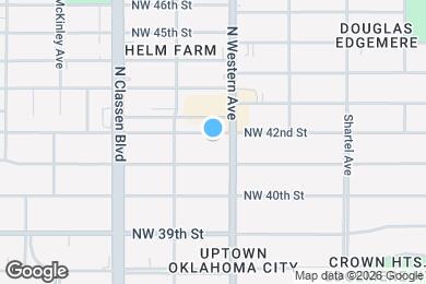 Map image of the property - 1114 NW 42nd St