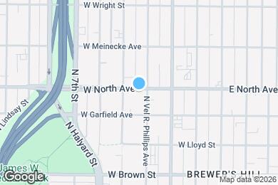 Map image of the property - The Griot Apartments