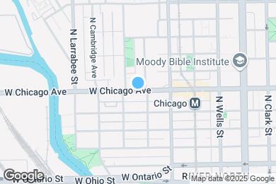 Map image of the property - 403 W Chicago Ave