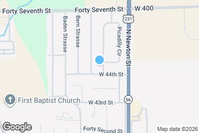 Map image of the property - 4463 Downey St