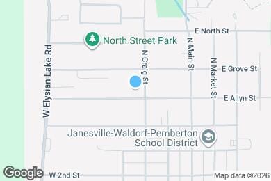 Map image of the property - 308 W Allyn St