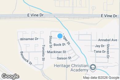 Map image of the property - 2133 Lambic St