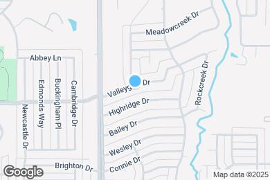 Map image of the property - 150 Valleyglen Dr