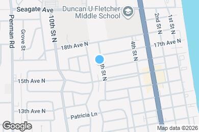 Map image of the property - 1702 7th St N