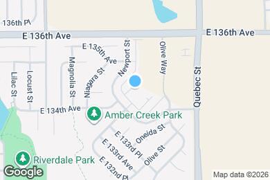 Map image of the property - 13466 Oneida Ln