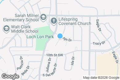 Map image of the property - 914 S Del Norte Ave