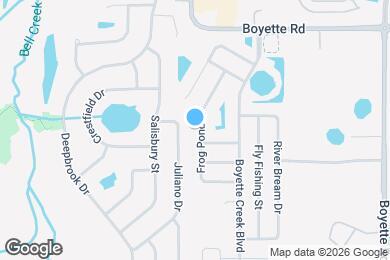 Map image of the property - 10333 Frog Pond Dr