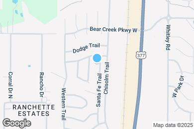 Map image of the property - 744 Santa Fe Trail