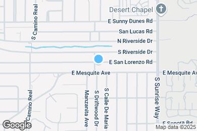 Map image of the property - 1223 E San Lorenzo Rd