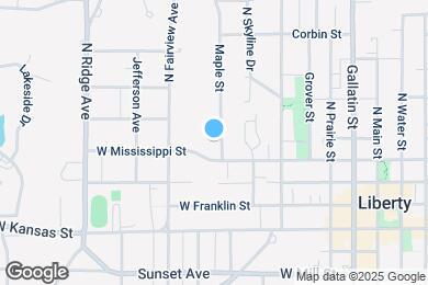 Map image of the property - 206 Maple St