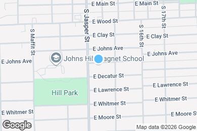 Map image of the property - 1245 Sedgwick St