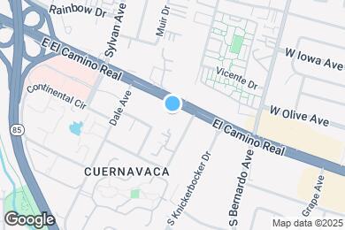 Map image of the property - Catalyst Mountain View