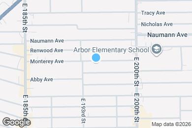 Map image of the property - 19450 Monterey Ave