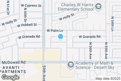 Map image of the property - 5802 W Berkeley Rd