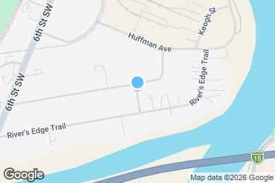 Map image of the property - 923 4th St SW