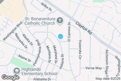 Map image of the property - 1450 Carolina Dr