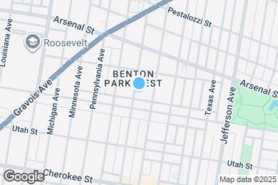 Map image of the property - 3166 Oregon Ave