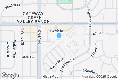 Map image of the property - 4738 N Tower Dr