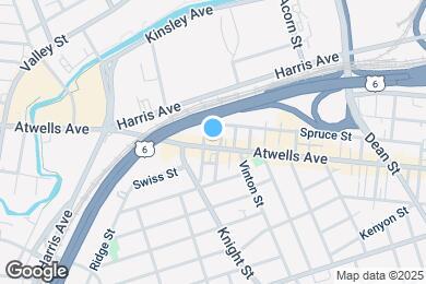 Map image of the property - 417 Atwells Ave
