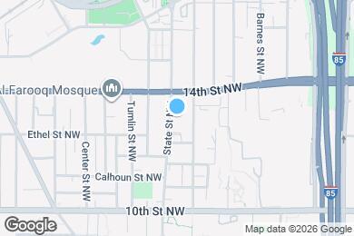 Map image of the property - 1115 State St NW