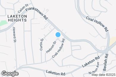 Map image of the property - 3203 Hebron Dr