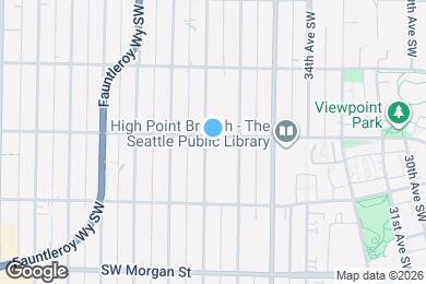 Map image of the property - 6002 37th Ave SW