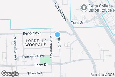 Map image of the property - 1135 Monet Dr