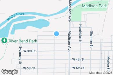 Map image of the property - 1125 W 1st St