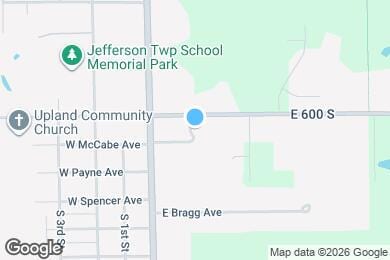 Map image of the property - 953 E Hope Dr