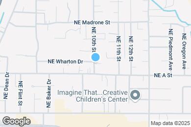 Map image of the property - 719 NE 10th St