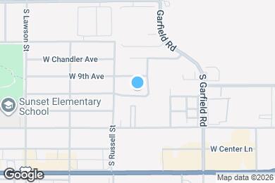 Map image of the property - 12222 W 10th Ave
