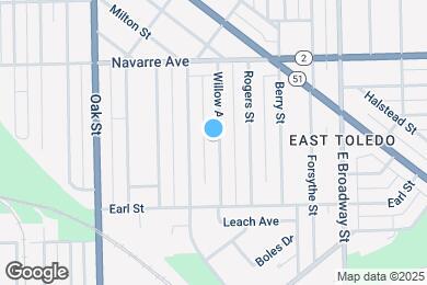 Map image of the property - 912 Willow Ave