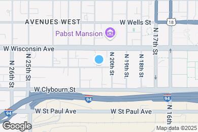 Map image of the property - 2032 W Michigan St