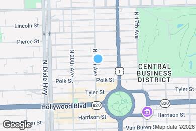 Map image of the property - 403 N 19th Ave