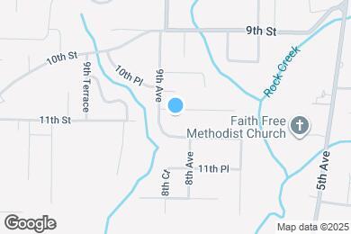 Map image of the property - 811 10th Way