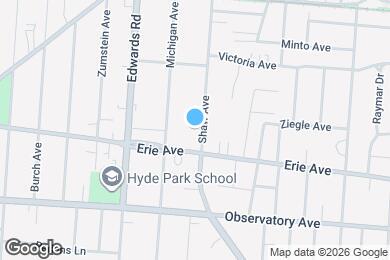 Map image of the property - 3519 Shaw Ave