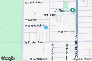 Map image of the property - 8614 W Berwyn Ave