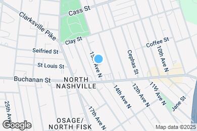 Map image of the property - 1816 15th Ave N
