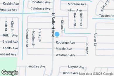 Map image of the property - 3965 Caballero Ave