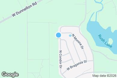 Map image of the property - 11858 N Condor Dr
