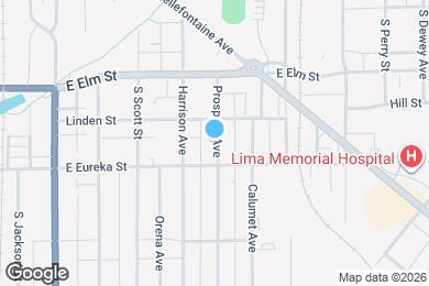 Map image of the property - 422 Prospect Ave